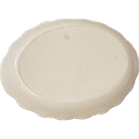 Johnson Brothers  JB678 large oval, turkey platter, floral scalloped edges  - Picture 5 of 5